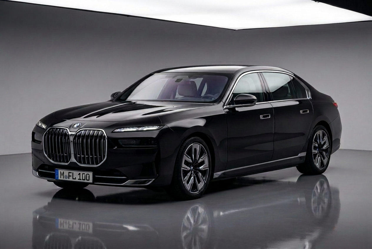 BMW 7er — First Class Chauffeur-Fahrzeug von First Limousine